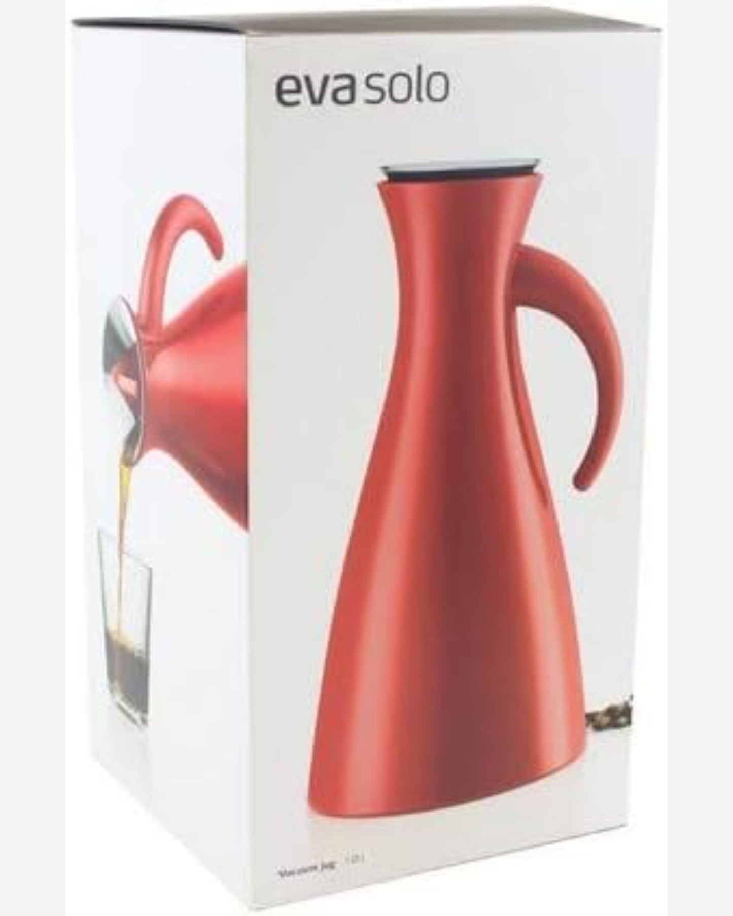 Eva Solo 502913 Vacuum Jug 1Liter Shiny Red