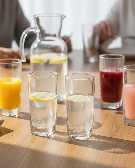 Cuisine Art Soda Lime Tumbler Set 270ml 6Pc