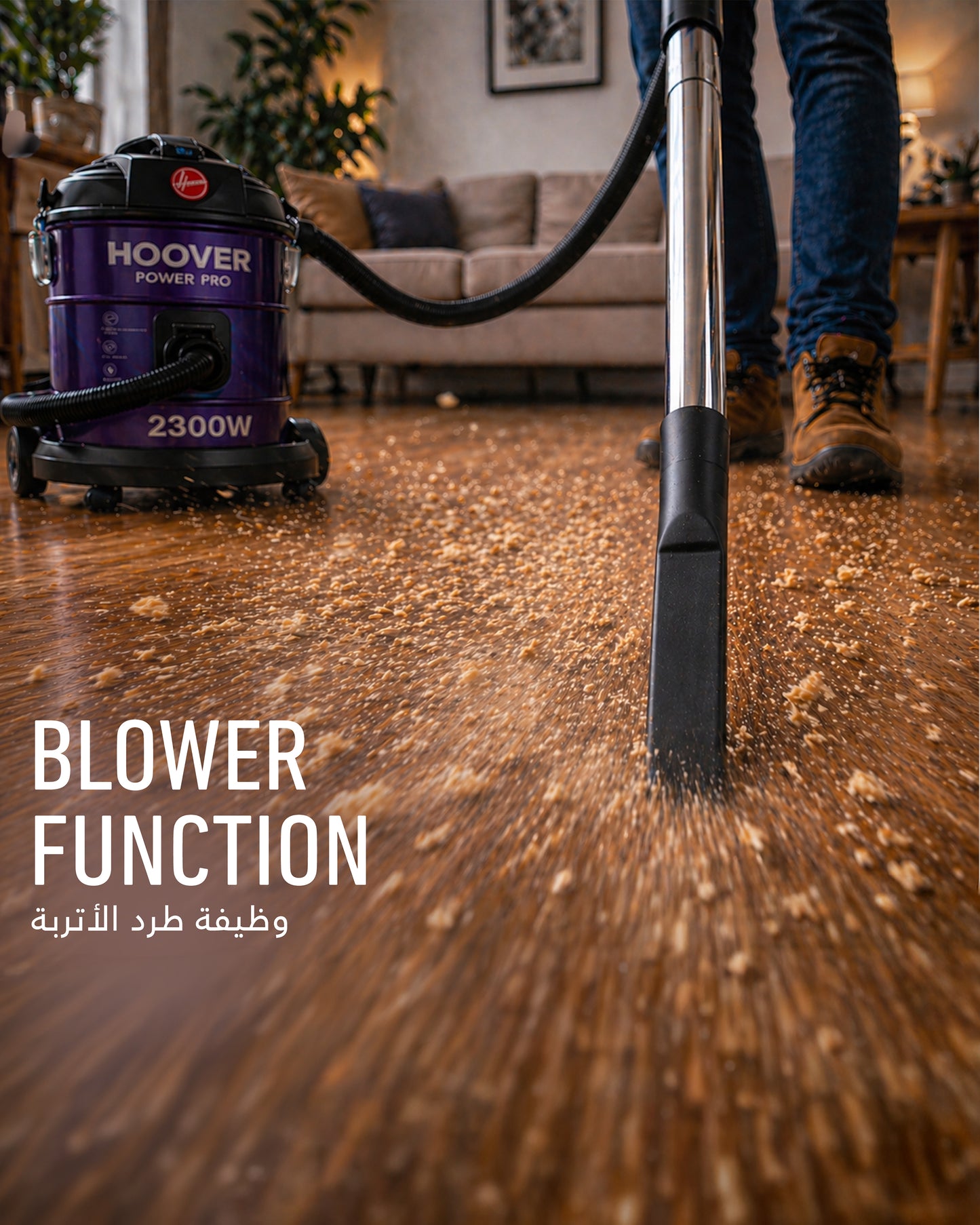 Hoover 22L Power Pro Drum Bagless Vacuum Cleaner