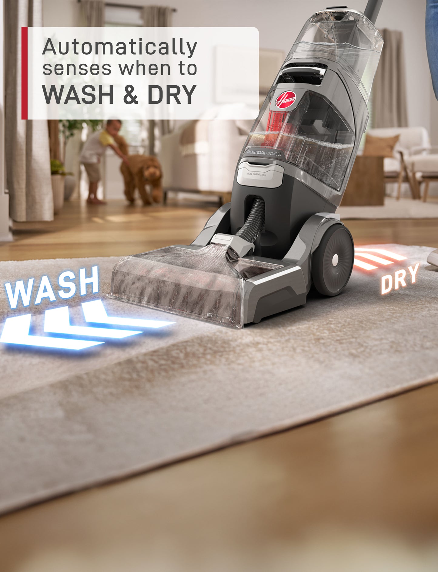 Hoover Smart Wash Advanced Carpetwasher