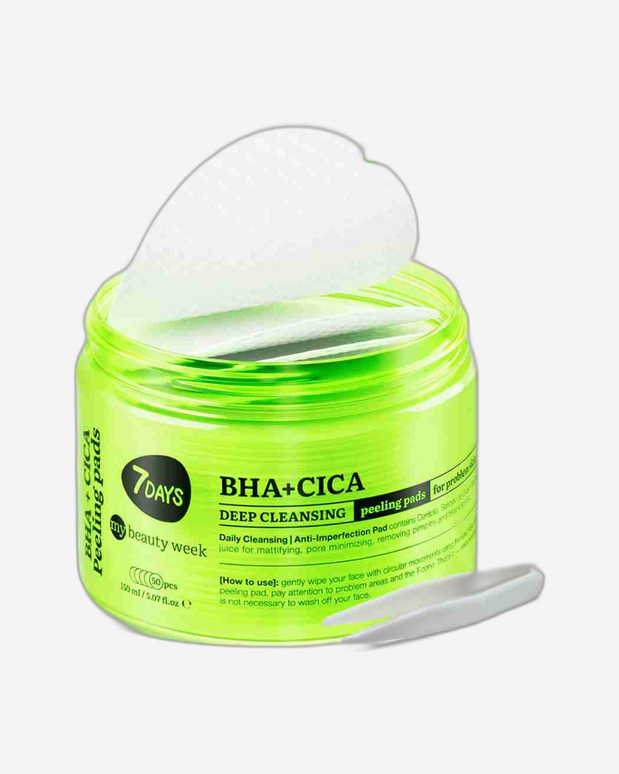 7DAYS Skincare Exfoliating Pads