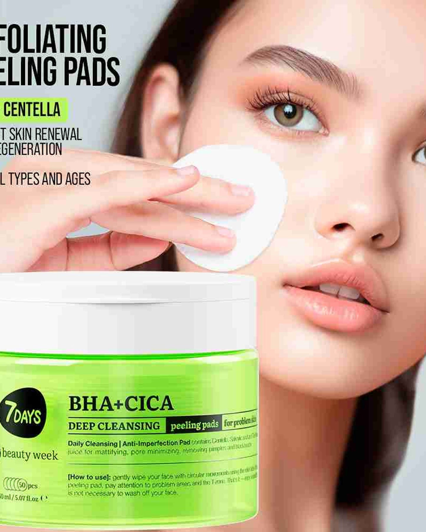 7DAYS Skincare Exfoliating Pads