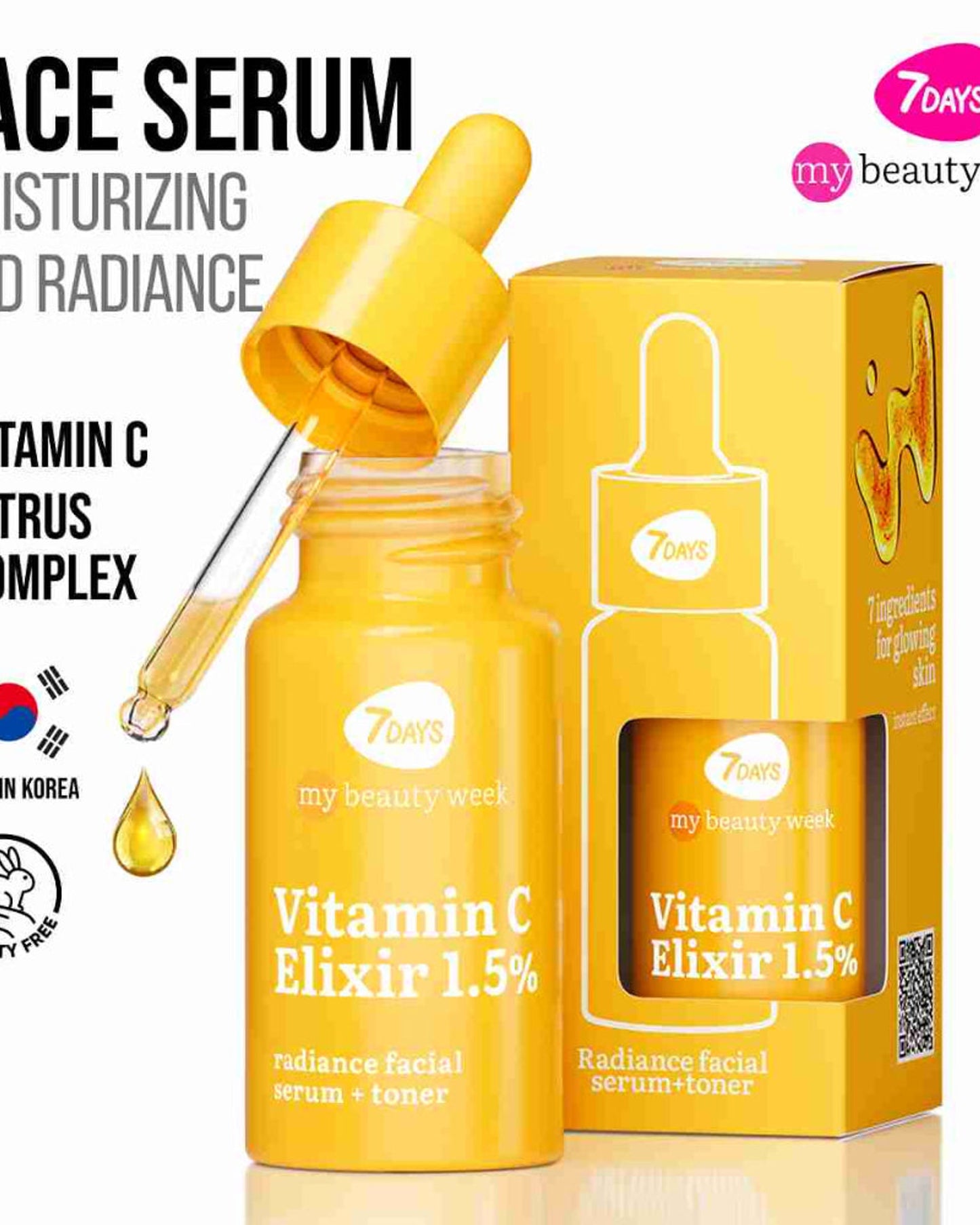 7DAYS Vitamin C Face Serum 30ml