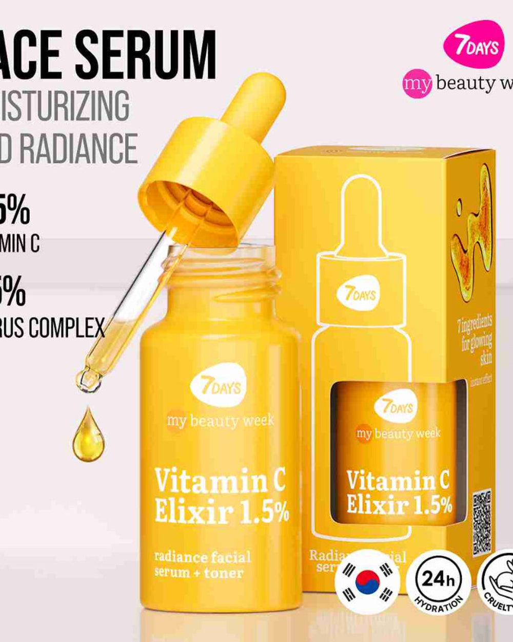 7DAYS Vitamin C Face Serum 30ml