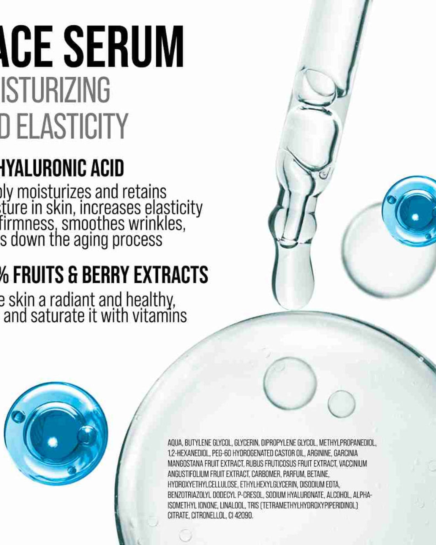 7DAYS Hydrating Face Serum with 1% Hyaluronic Acid 30ml