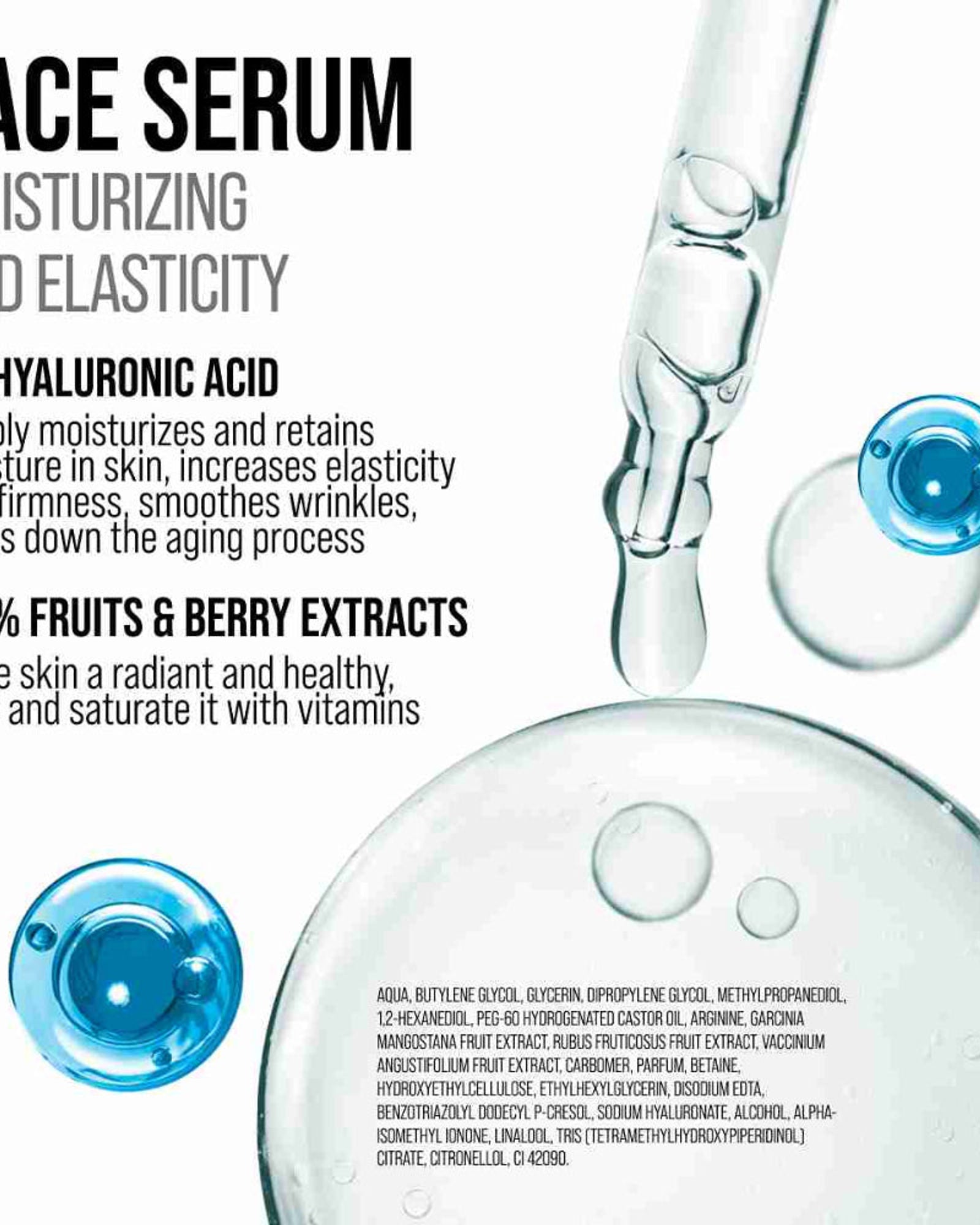 7DAYS Hydrating Face Serum with 1% Hyaluronic Acid 30ml