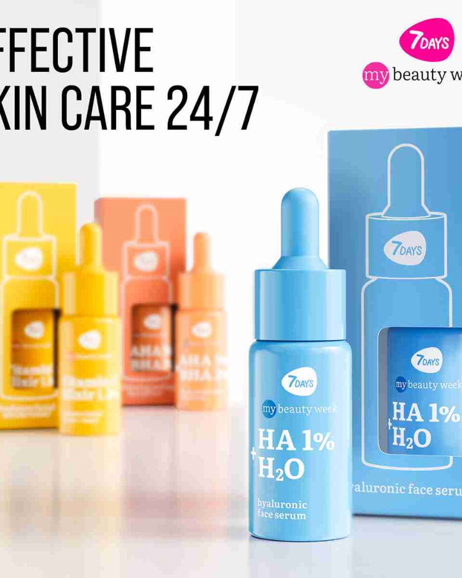 7DAYS Hydrating Face Serum with 1% Hyaluronic Acid 30ml