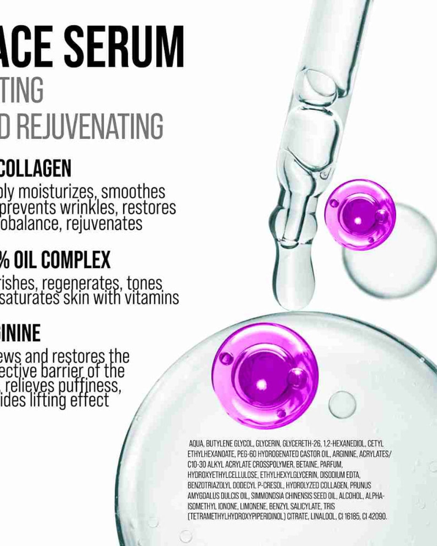 7DAYS Collagen Face Serum with Almond & Jojoba Oils 30ml