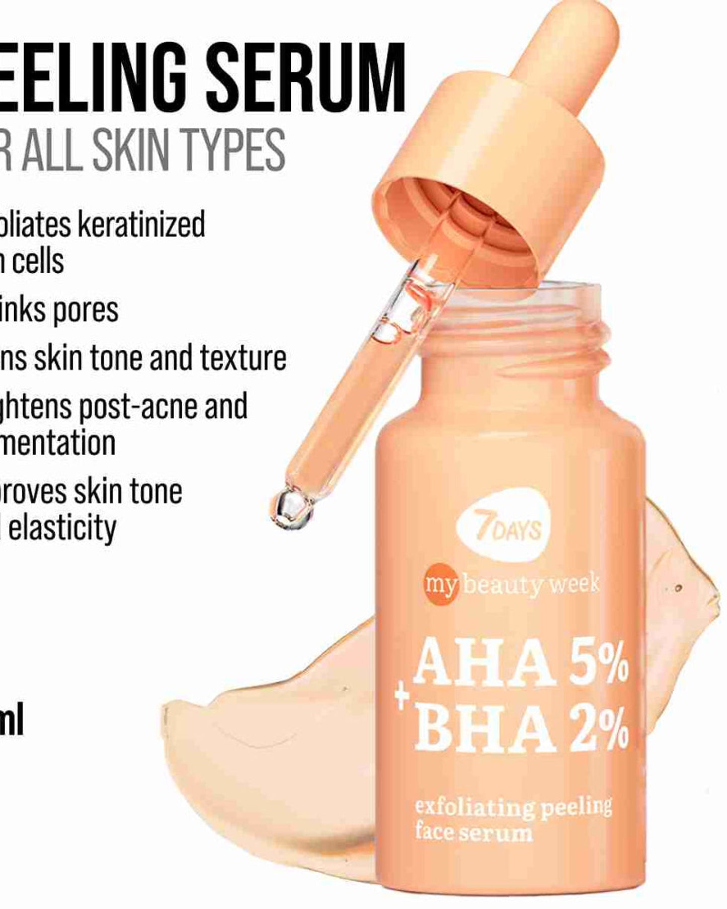 7DAYS Acid Peeling Face Serum AHA/BHA
