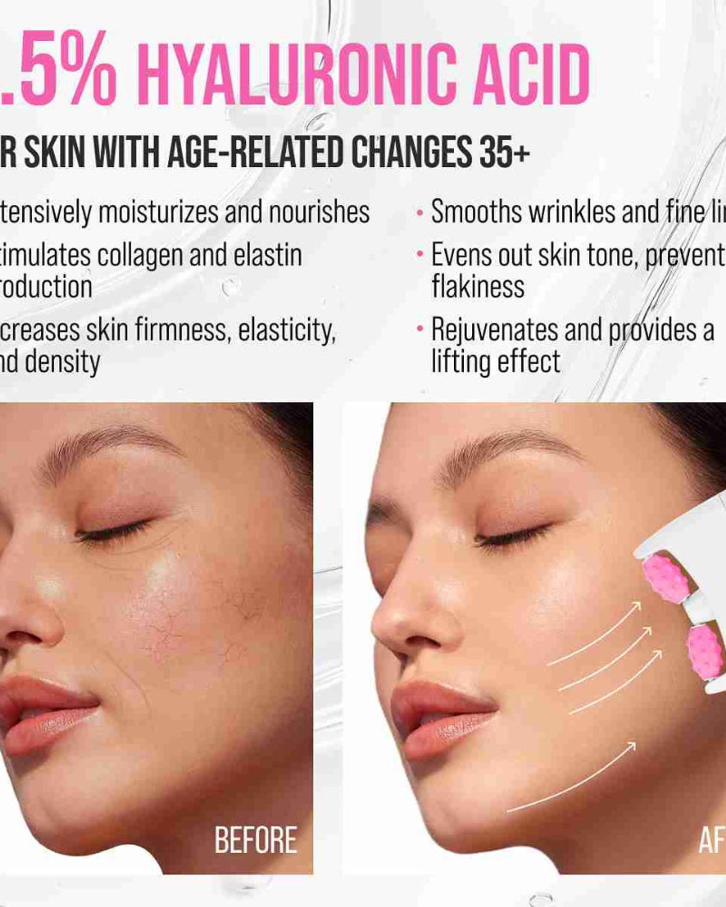 7DAYS Face Hydrating Cream with Hyaluronic Acid - Korean Skincare Face Moisturizer 80ml