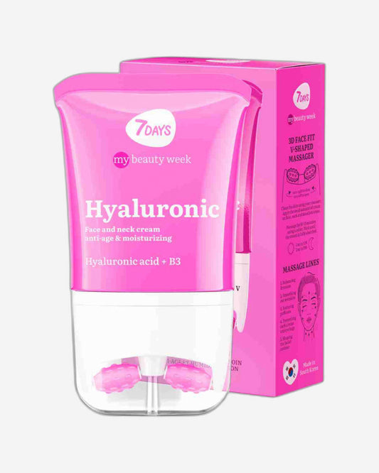 7DAYS Face Hydrating Cream with Hyaluronic Acid - Korean Skincare Face Moisturizer 80ml