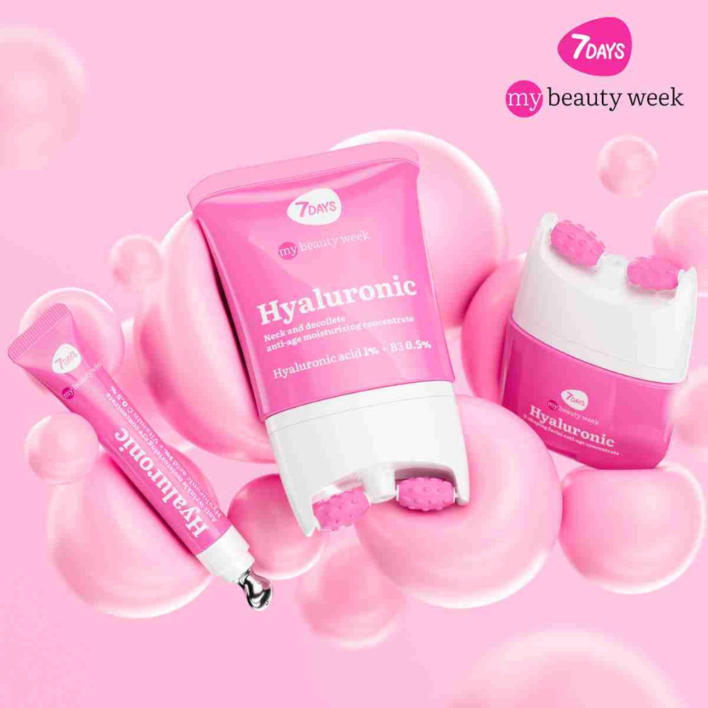 7DAYS Face Hydrating Cream with Hyaluronic Acid - Korean Skincare Face Moisturizer 80ml