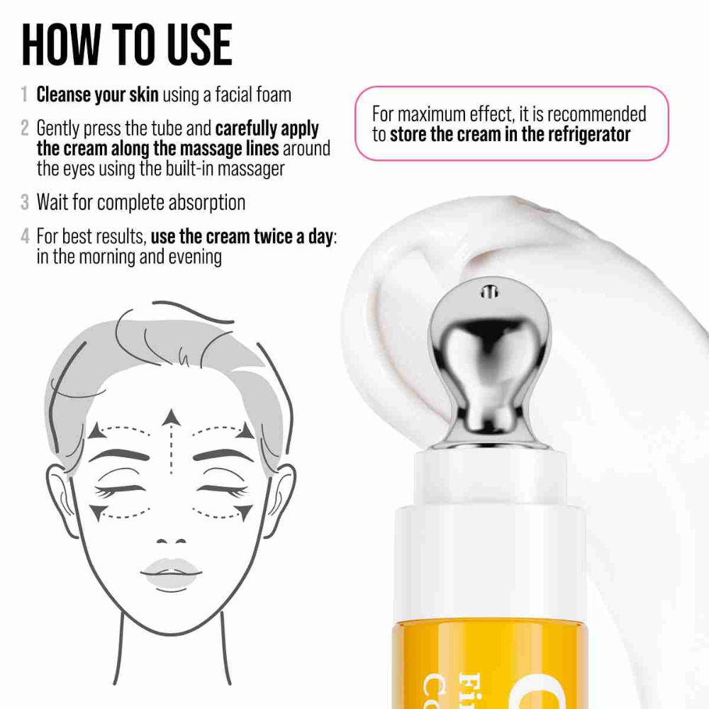 7DAYS Eye Cream with Collagen - Korean Skincare 18ml