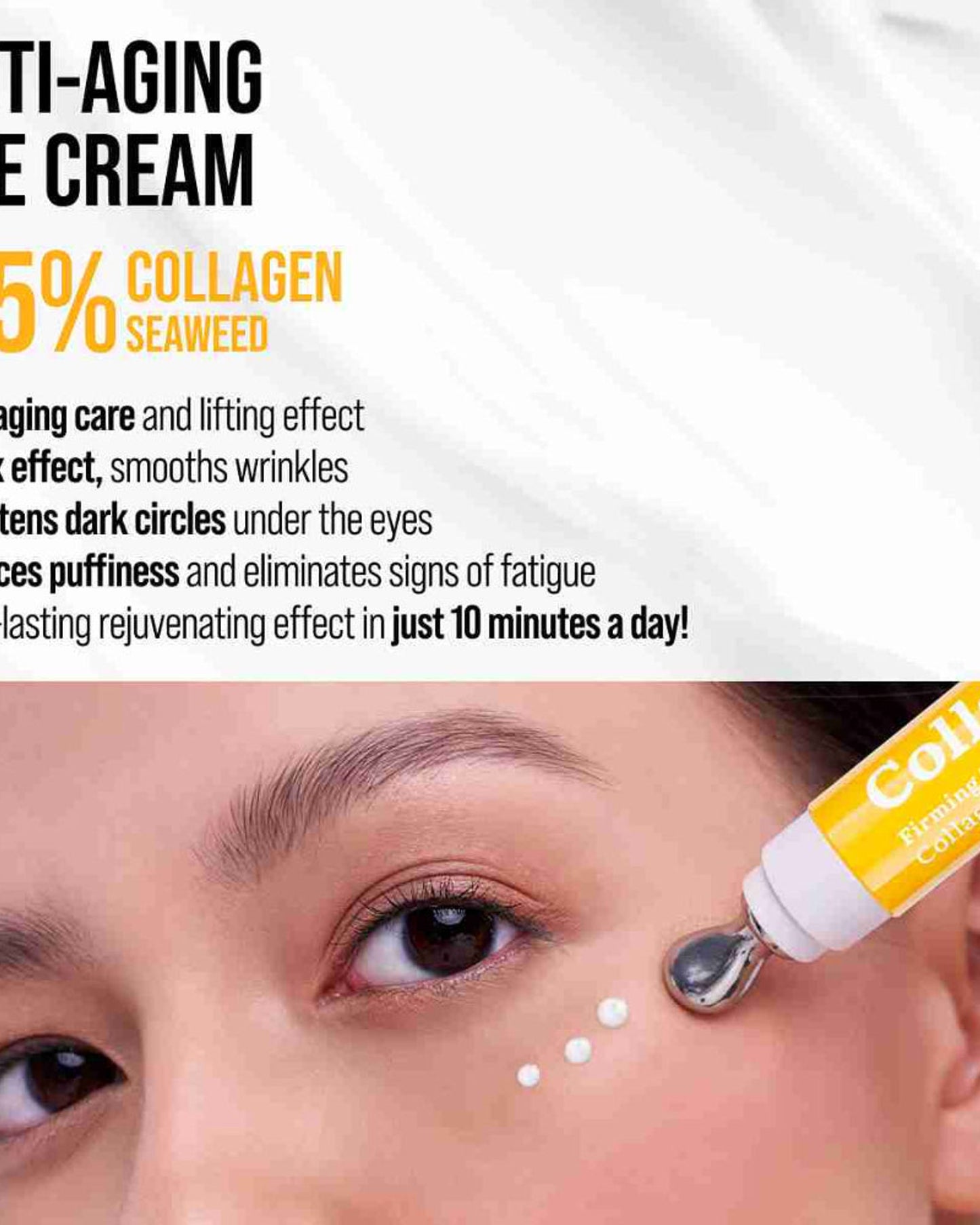 7DAYS Eye Cream with Collagen - Korean Skincare 18ml