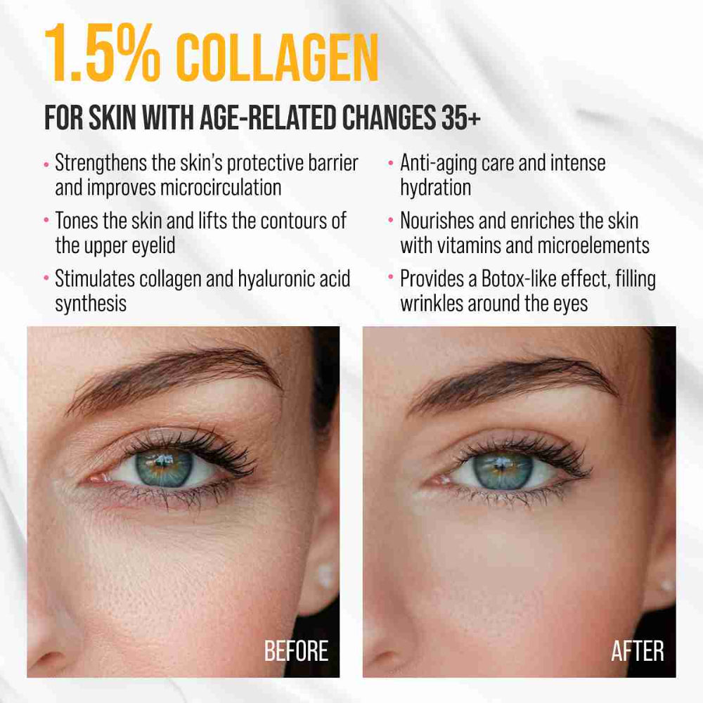 7DAYS Eye Cream with Collagen - Korean Skincare 18ml