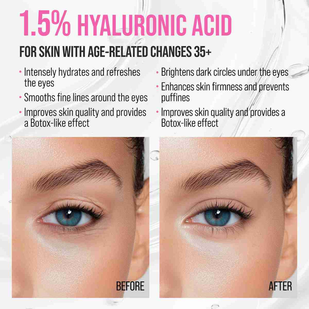 7DAYS Eye Cream with Hyaluronic Acid - Korean Skincare