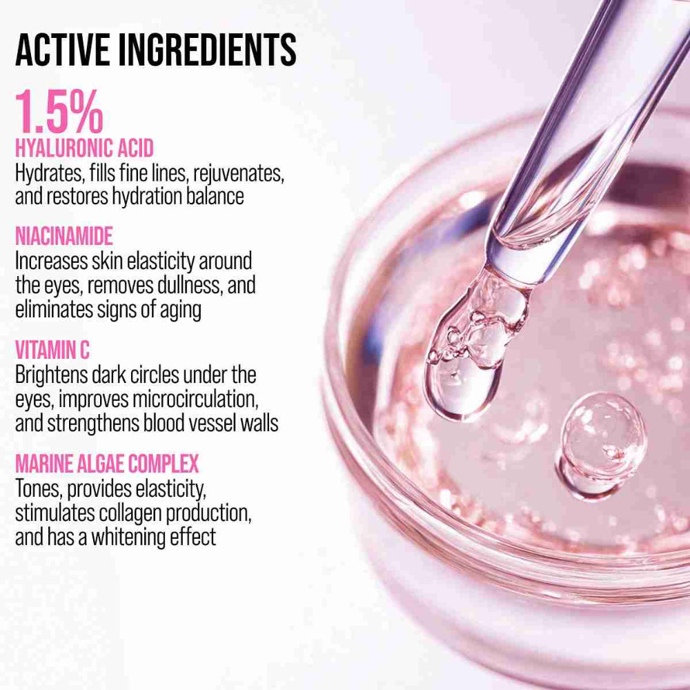 7DAYS Eye Cream with Hyaluronic Acid - Korean Skincare