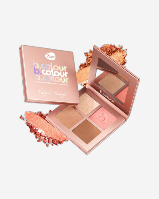 7DAYS B.COLOUR Hyper Glow 4-in-1 Contour Palette