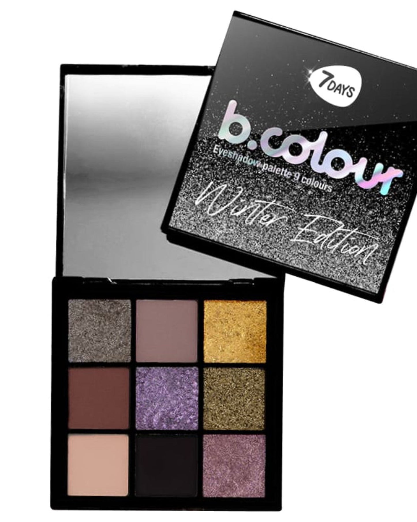 7DAYS B.COLOUR Eyeshadow Palette - 01 Queen Alexa Winter Edition