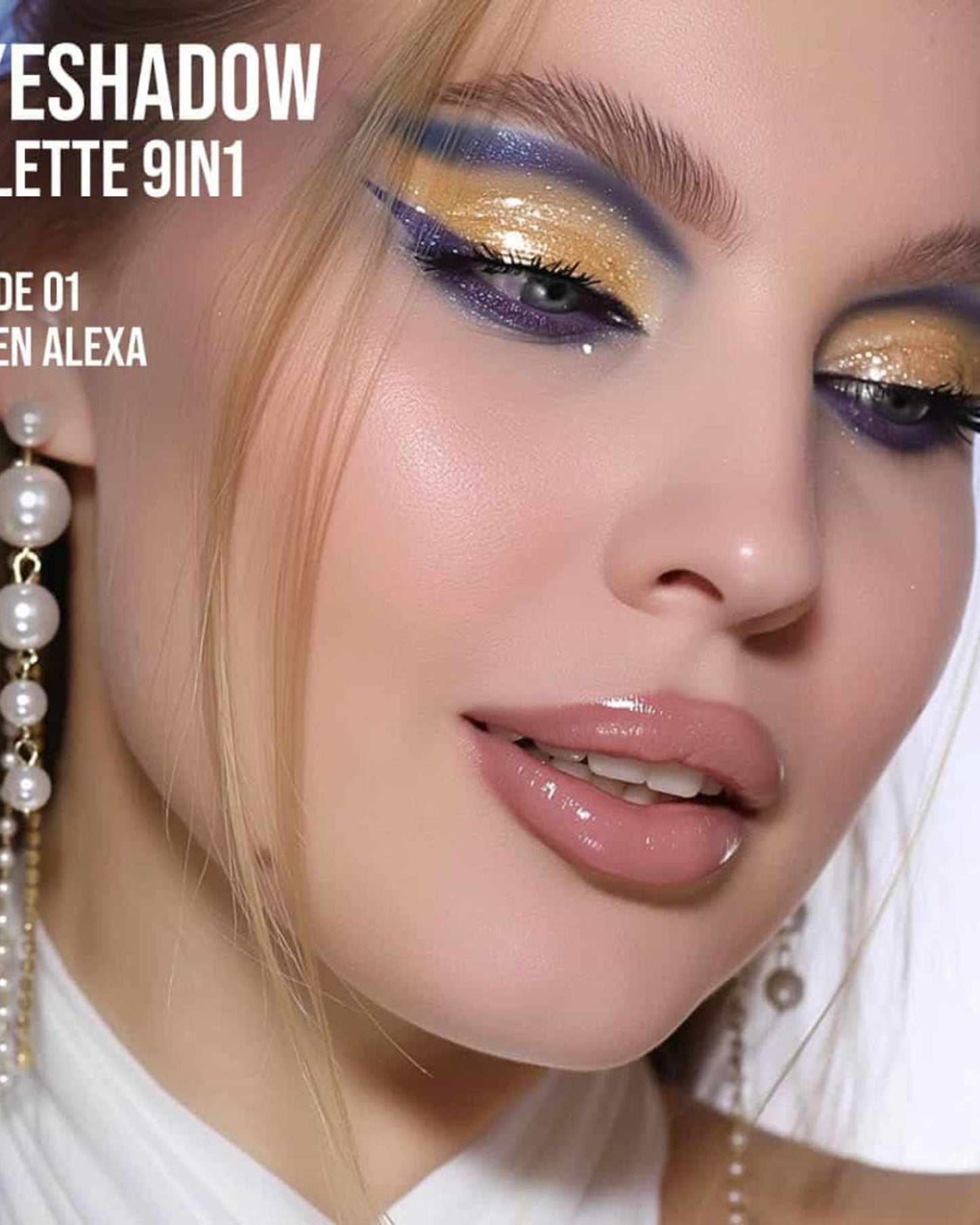 7DAYS B.COLOUR Eyeshadow Palette - 01 Queen Alexa Winter Edition