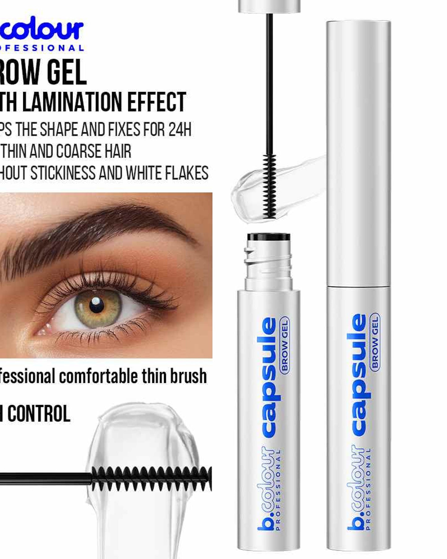 B.COLOUR PROFESSIONAL 24h Brow Control Gel