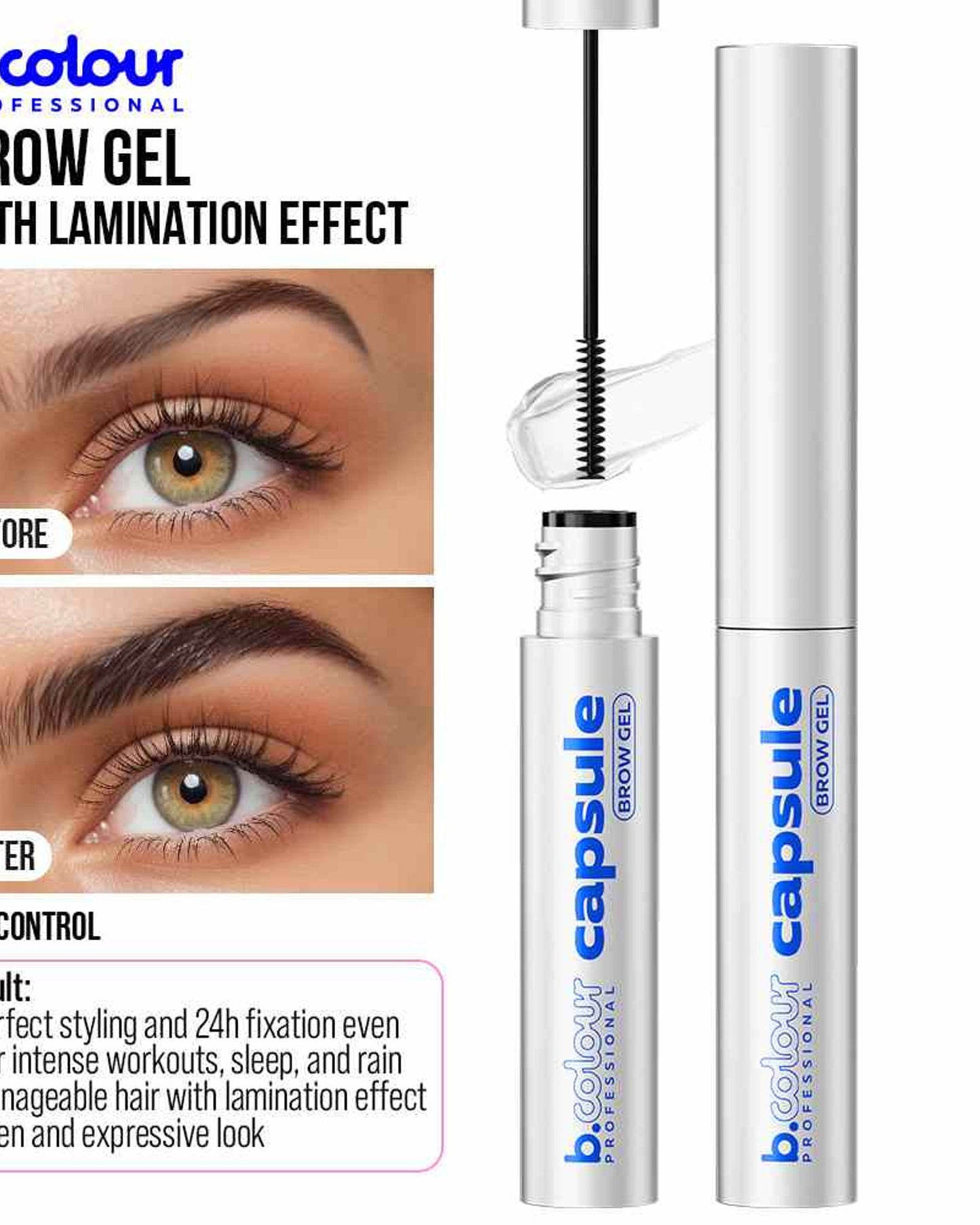 B.COLOUR PROFESSIONAL 24h Brow Control Gel