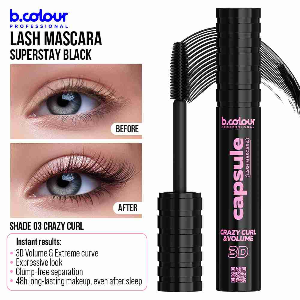 B.COLOUR PROFESSIONAL Crazy Curl Mascara