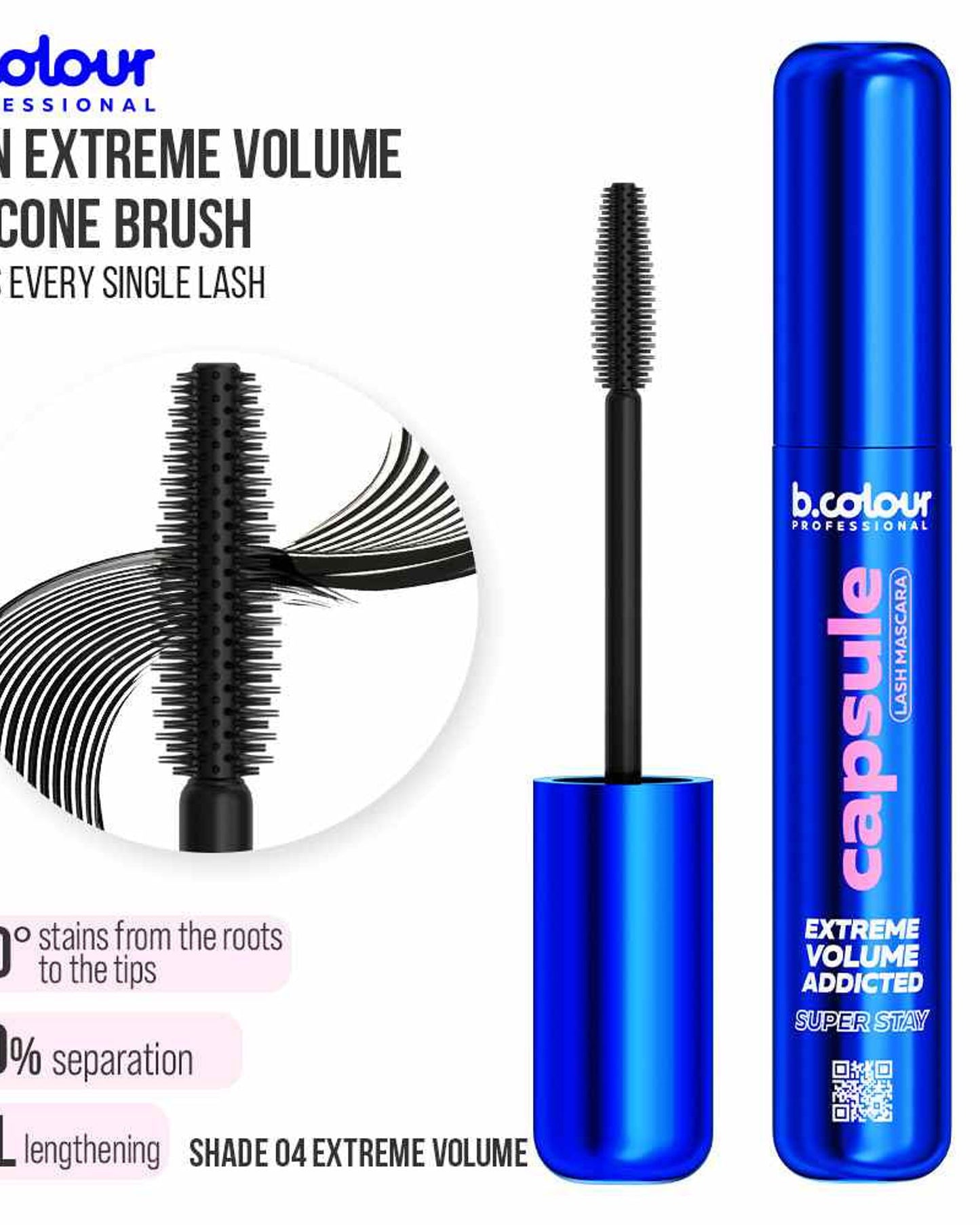 B.COLOUR PROFESSIONAL Extreme Volume Mascara