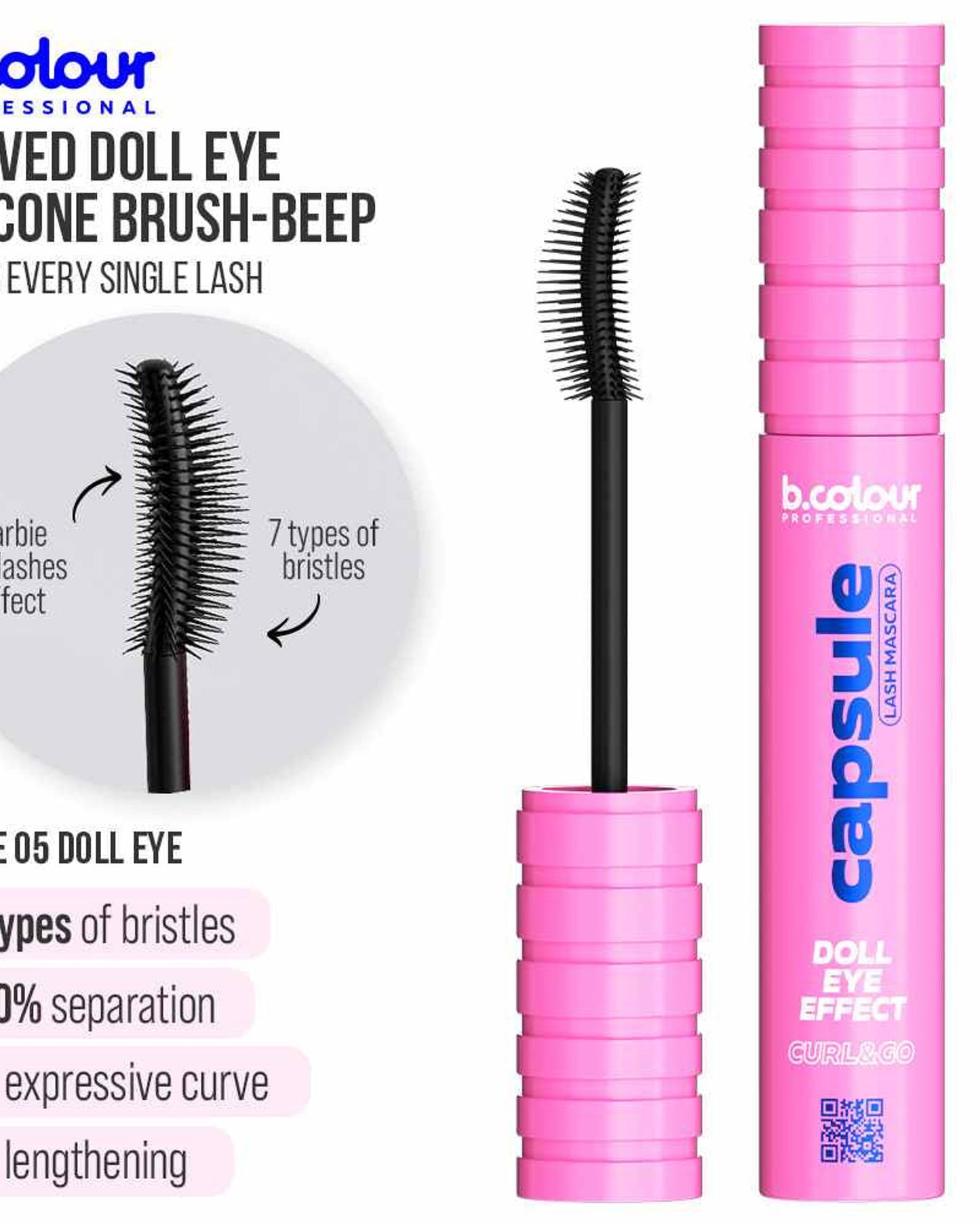 B.COLOUR PROFESSIONAL Doll Eye Mascara