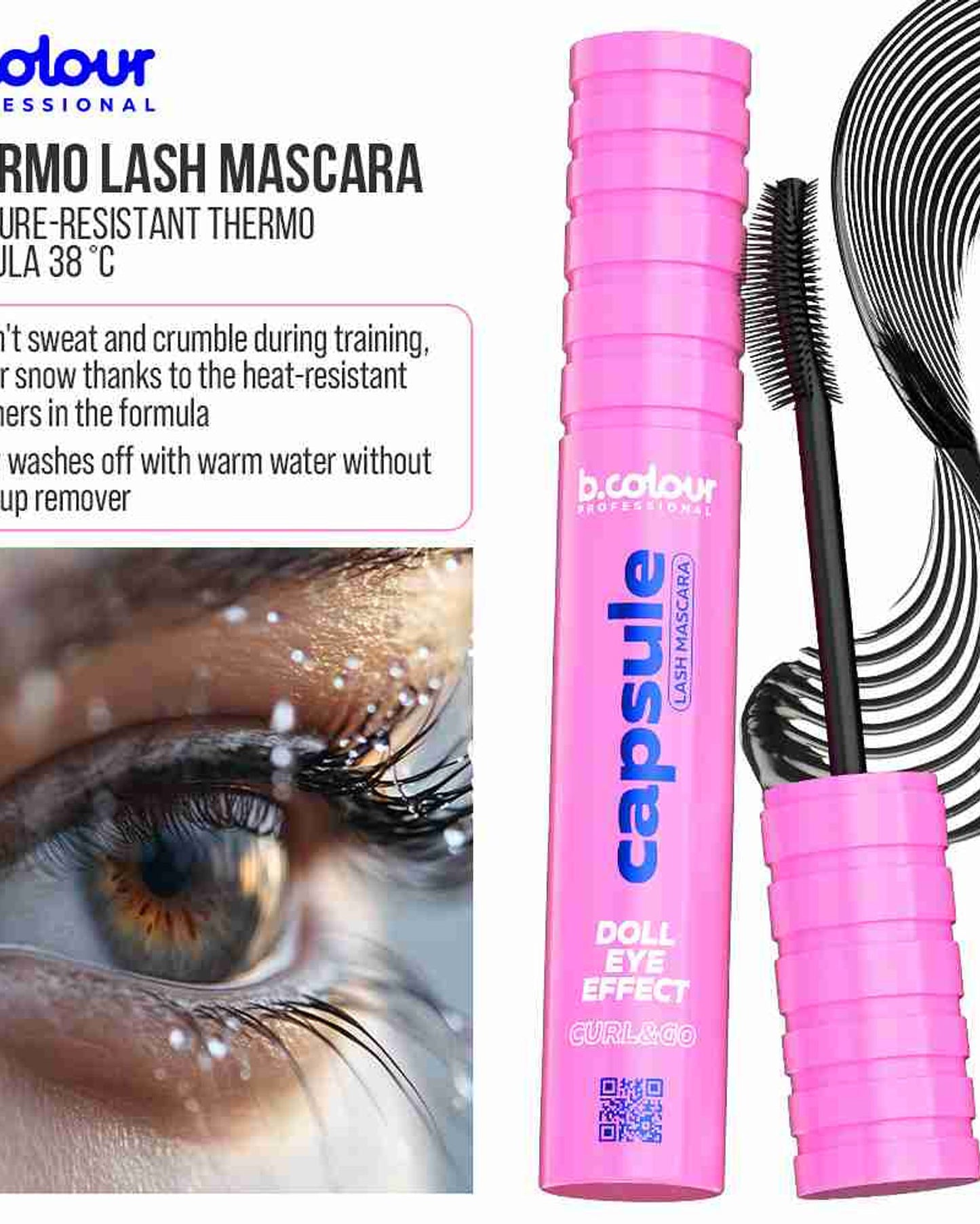 B.COLOUR PROFESSIONAL Doll Eye Mascara