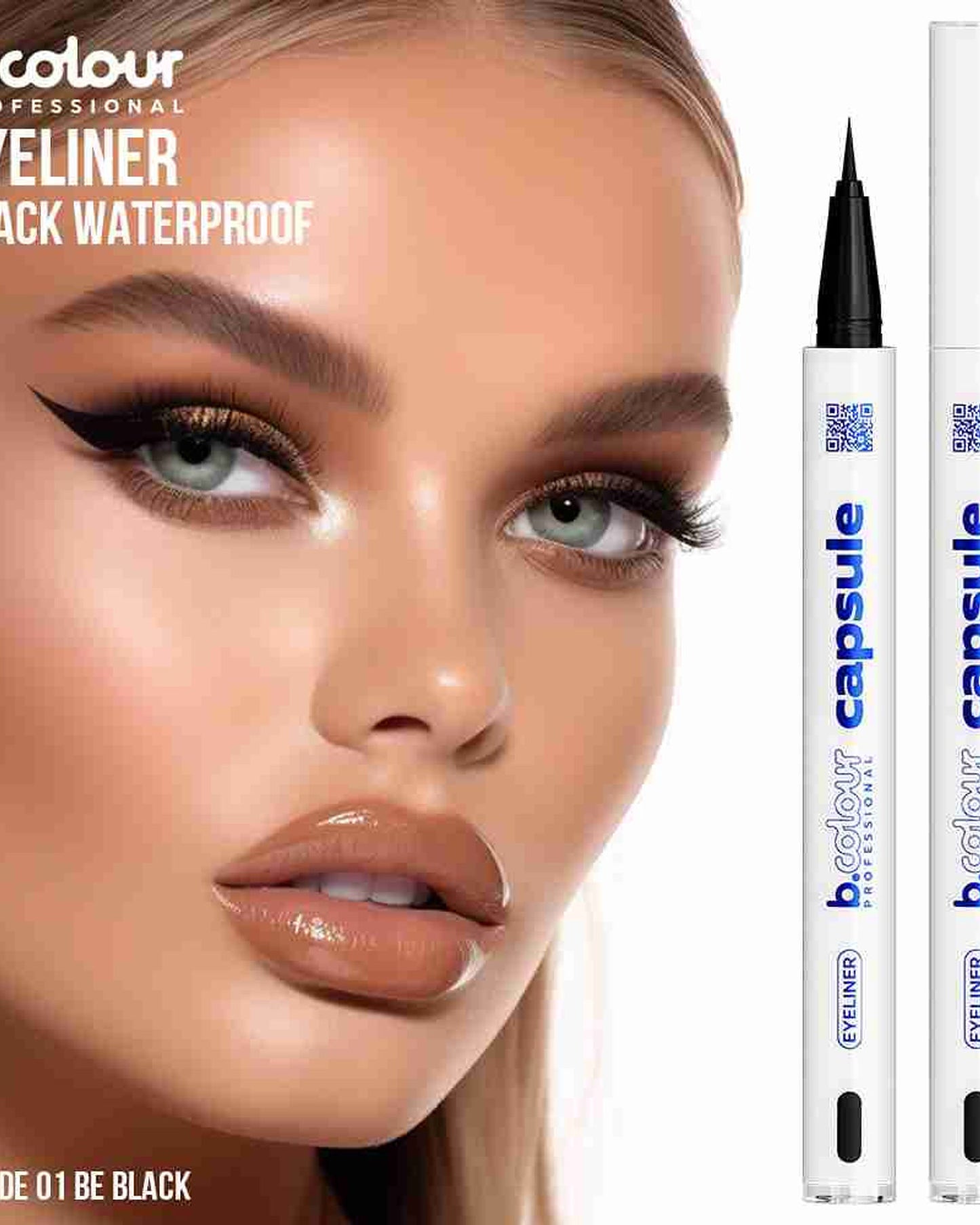 B.COLOUR PROFESSIONAL Waterproof Liquid Eyeliner 01 Be Black