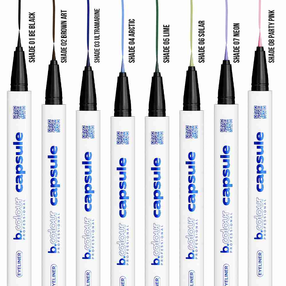 B.COLOUR PROFESSIONAL Waterproof Brown Liquid Eyeliner 02 Brown Art