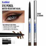 B.COLOUR PROFESSIONAL 02 Brown Waterproof Kajal Eyeliner Pencil