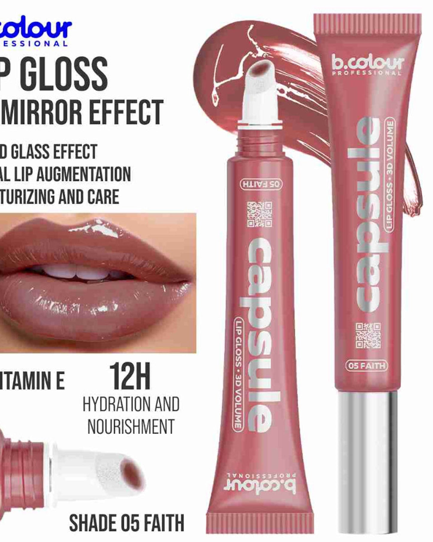 B.COLOUR PROFESSIONAL CAPSULE 05 Faith Lip Gloss