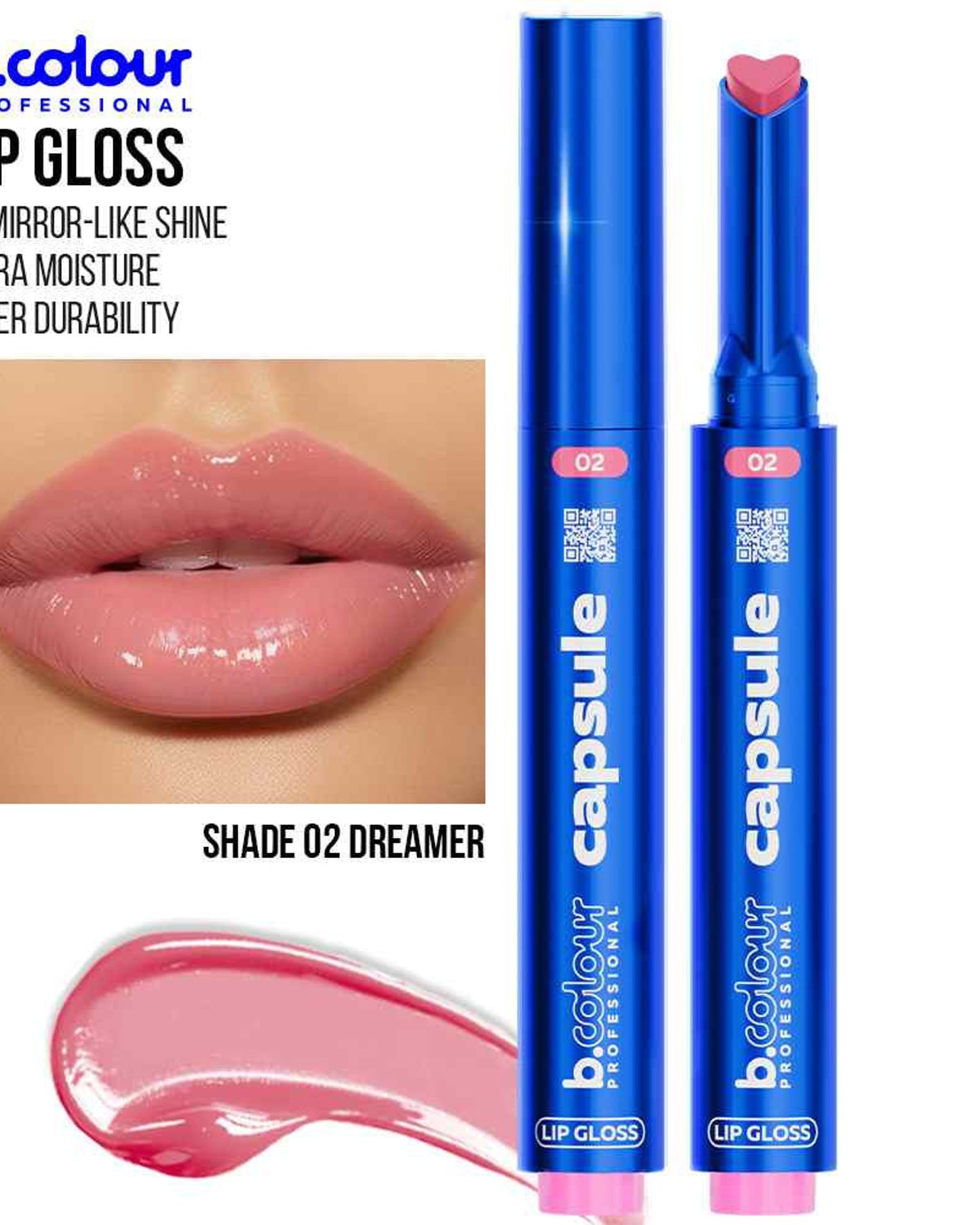 B.COLOUR PROFESSIONAL 02 Dreamer Lip Gloss