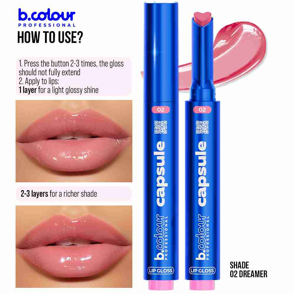 B.COLOUR PROFESSIONAL 02 Dreamer Lip Gloss
