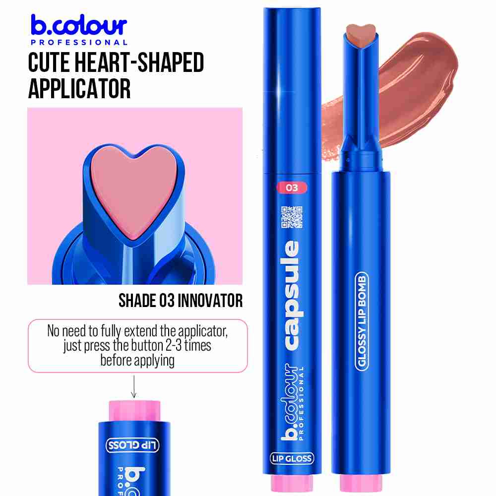 B.COLOUR PROFESSIONAL 03 Innovator Lip Gloss
