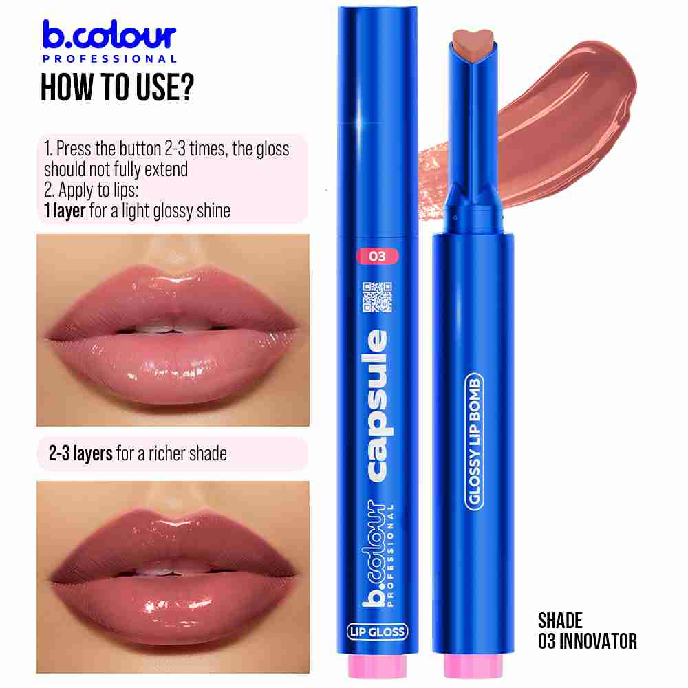 B.COLOUR PROFESSIONAL 03 Innovator Lip Gloss