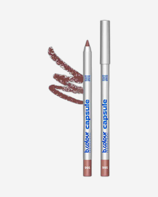 B.COLOUR PROFESSIONAL Lip Liner 995 - Long-Lasting Brown Matte Lip Pencil