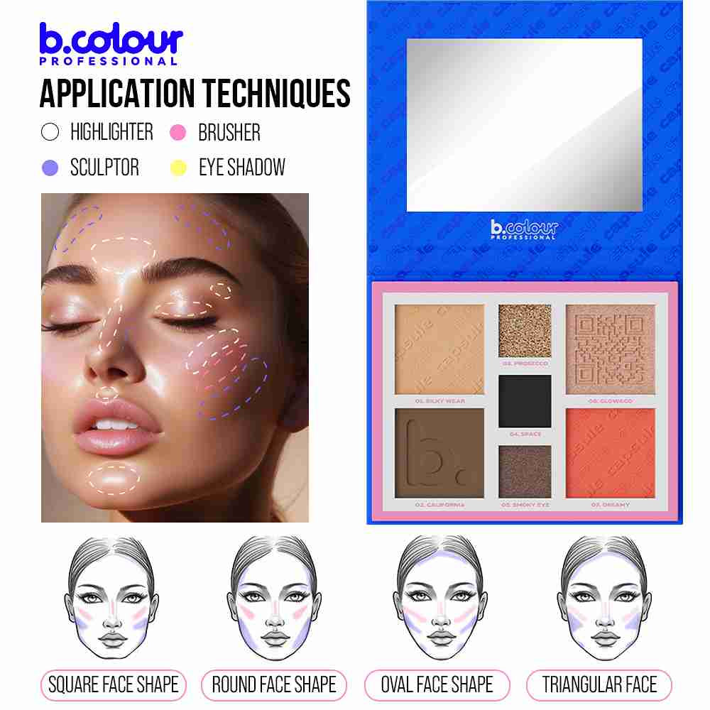 B.COLOUR PROFESSIONAL Secret Weapon 7-in-1 Face Palette