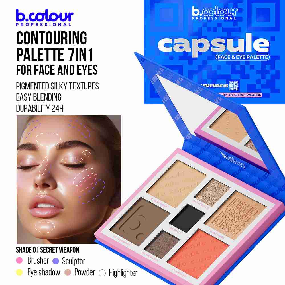 B.COLOUR PROFESSIONAL Secret Weapon 7-in-1 Face Palette