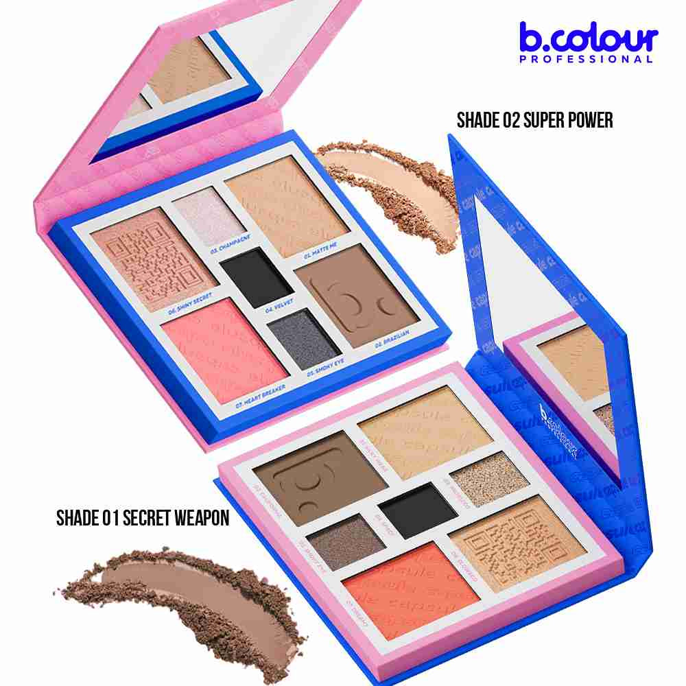 B.COLOUR PROFESSIONAL Super Power 7-in-1 Face Palette