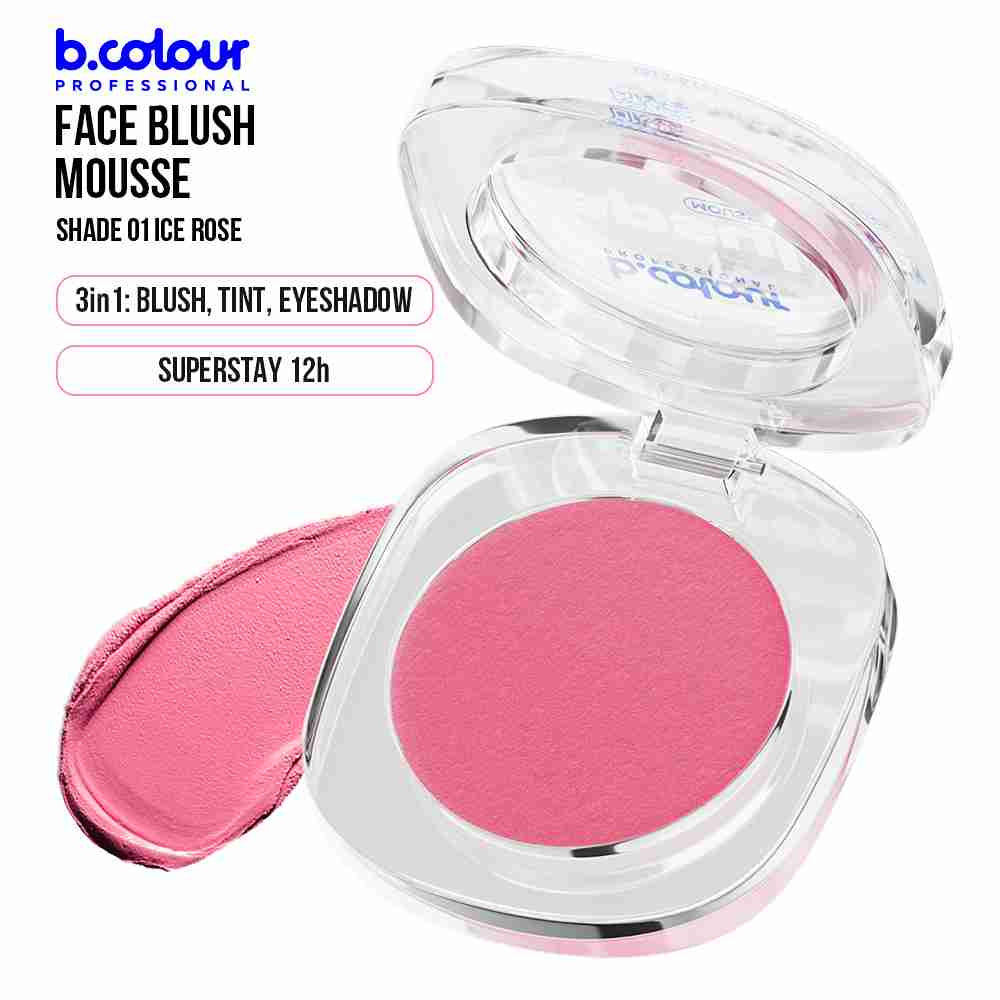 B.COLOUR PROFESSIONAL Cream Blush 01 Ice Rose