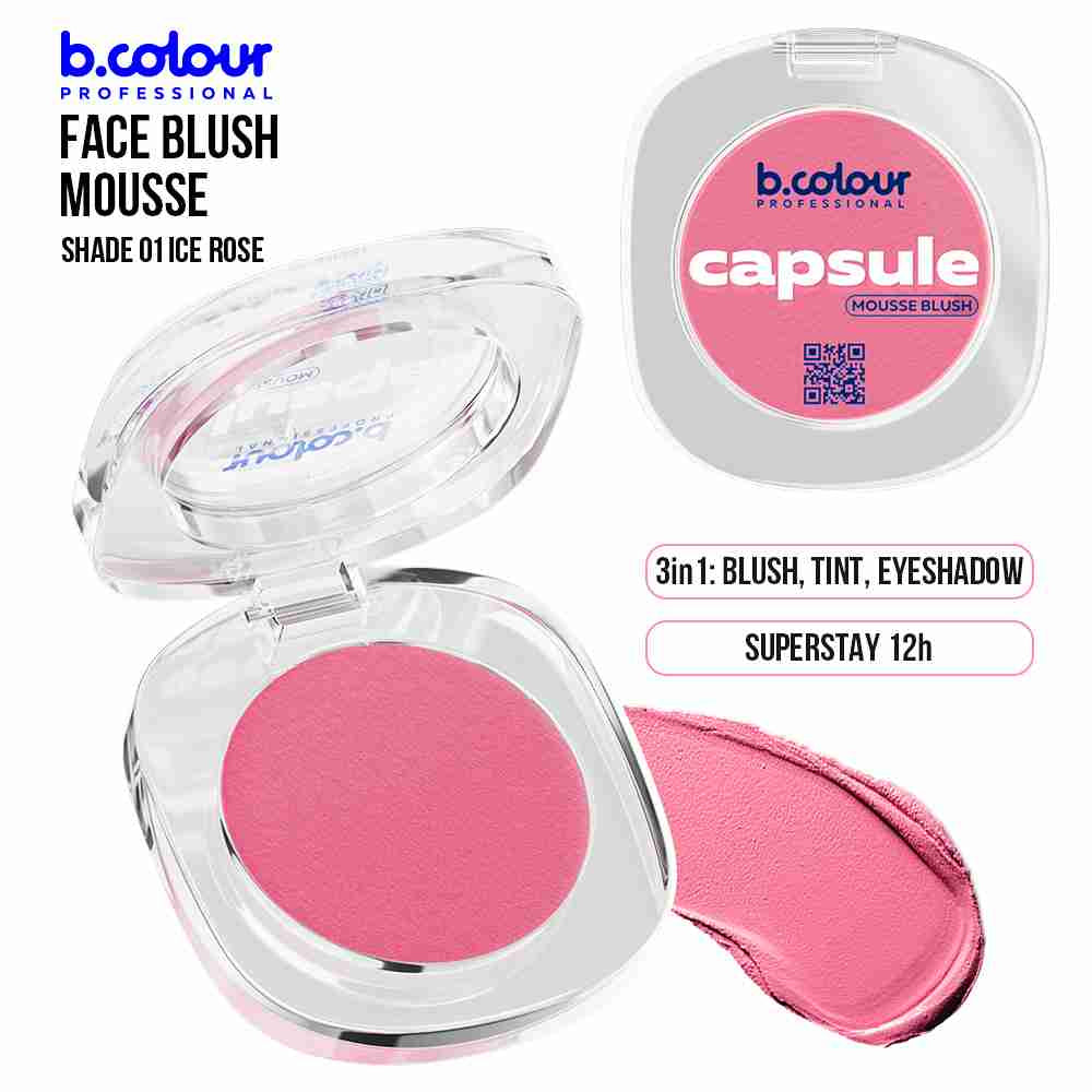 B.COLOUR PROFESSIONAL Cream Blush 01 Ice Rose