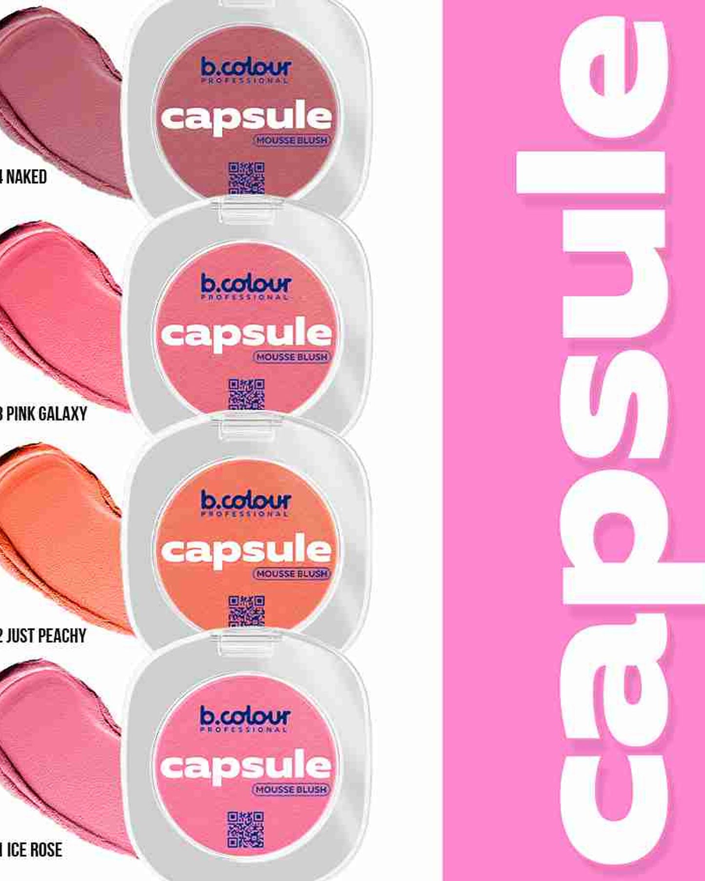 B.COLOUR PROFESSIONAL Cream Blush 01 Ice Rose