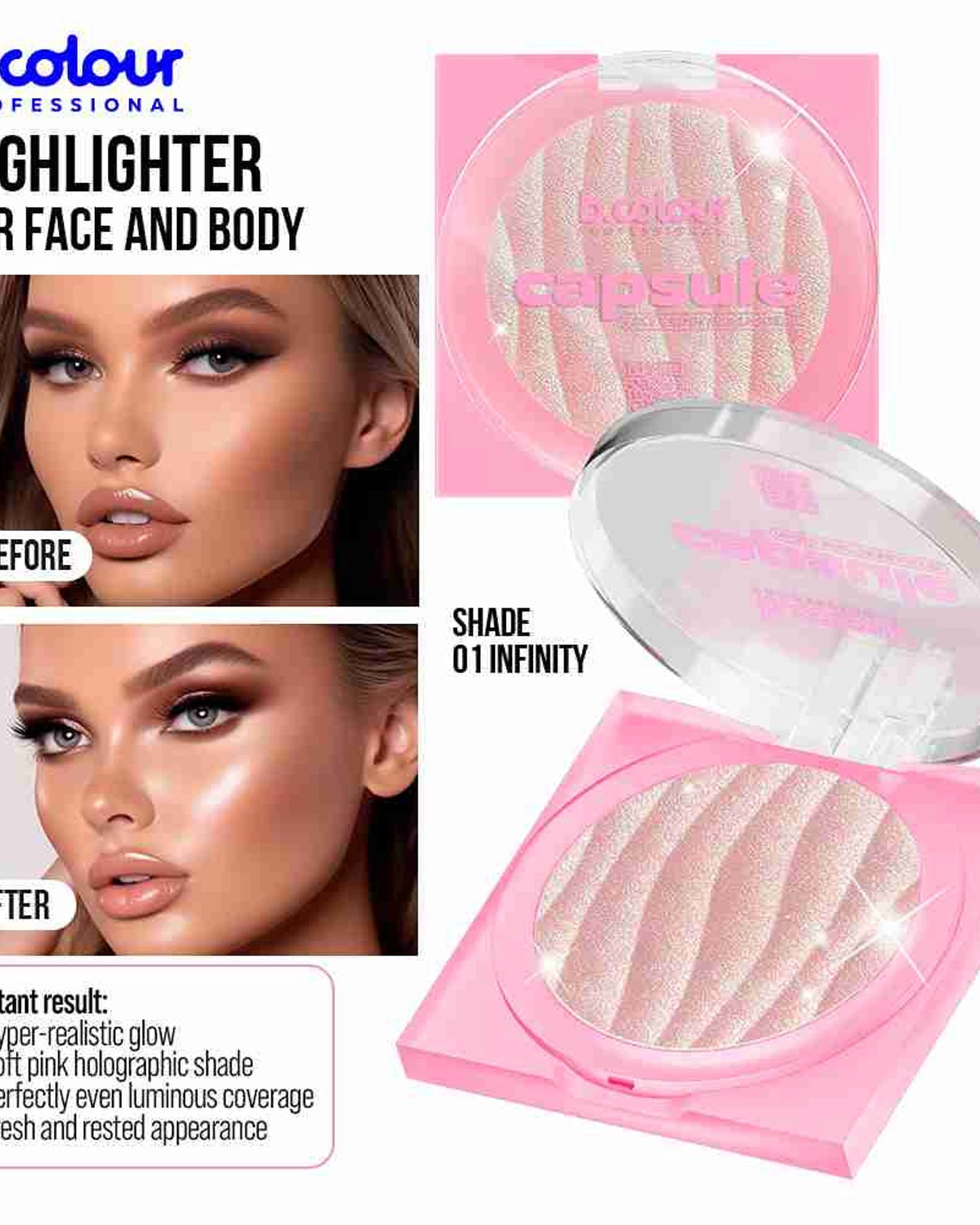B.COLOUR PROFESSIONAL Highlighter 01 Infinity
