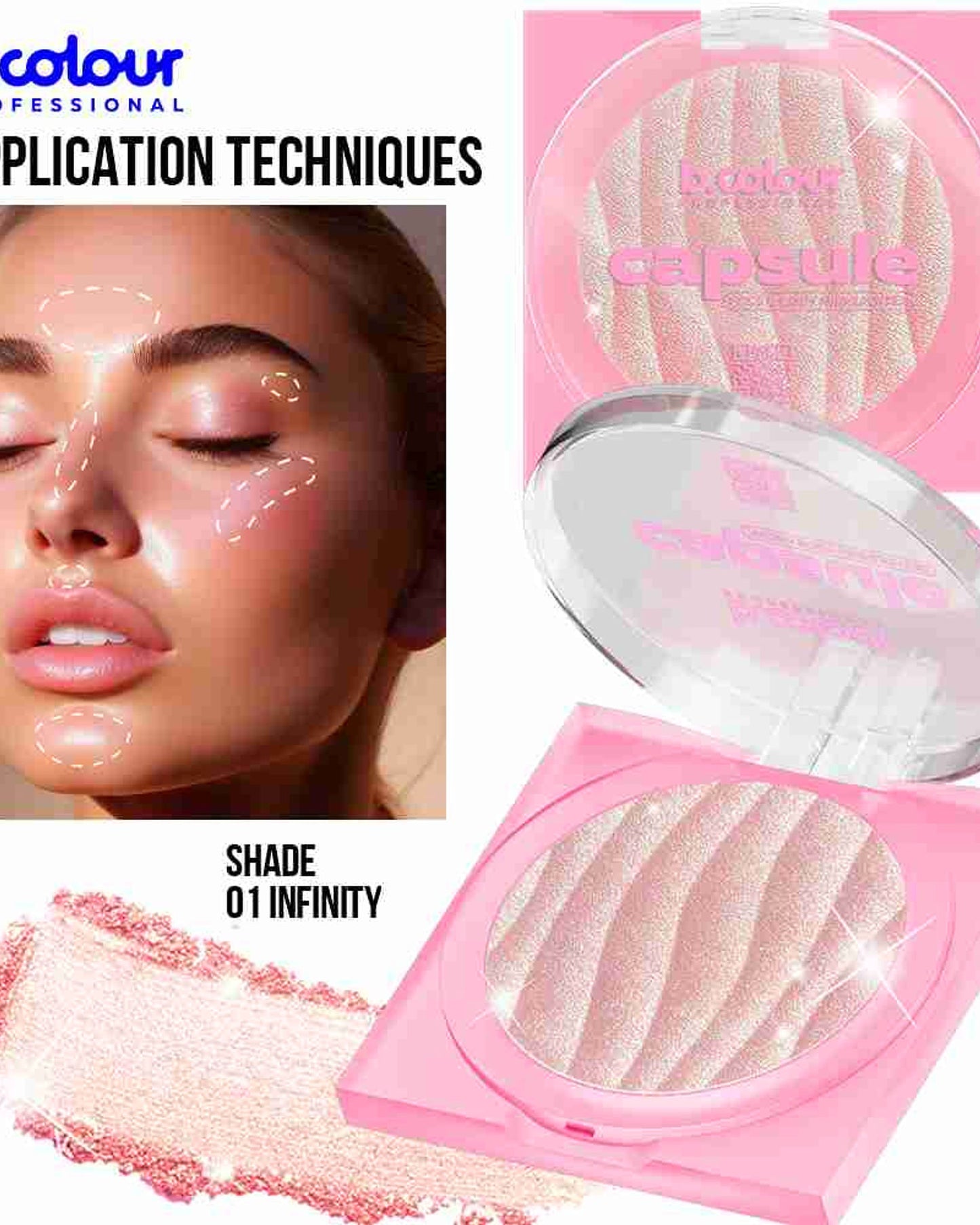 B.COLOUR PROFESSIONAL Highlighter 01 Infinity