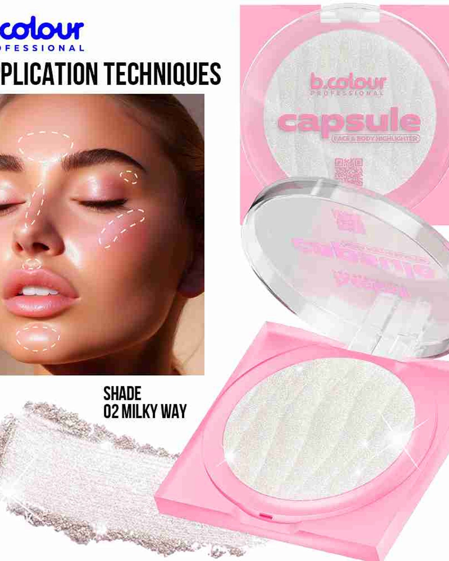 B.COLOUR PROFESSIONAL Highlighter 02 Milky Way