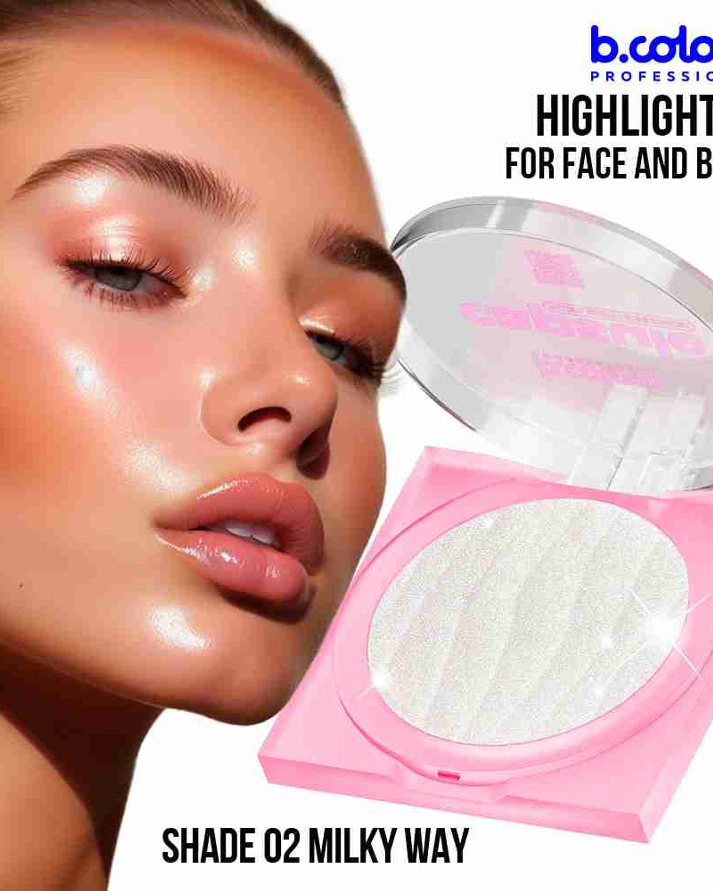 B.COLOUR PROFESSIONAL Highlighter 02 Milky Way