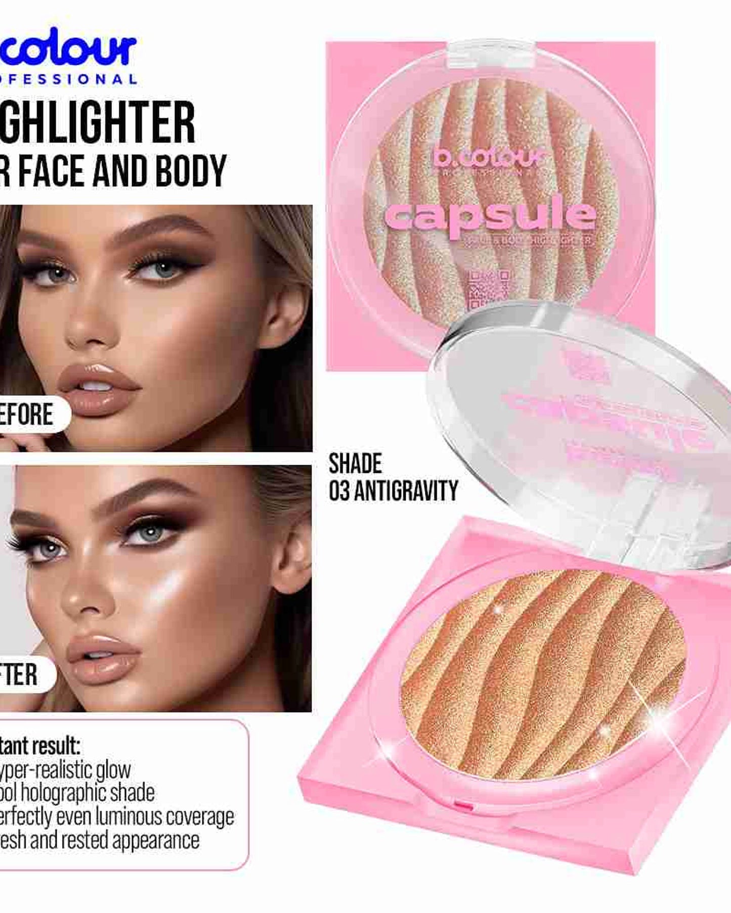 B.COLOUR PROFESSIONAL Highlighter 03 Antigravity